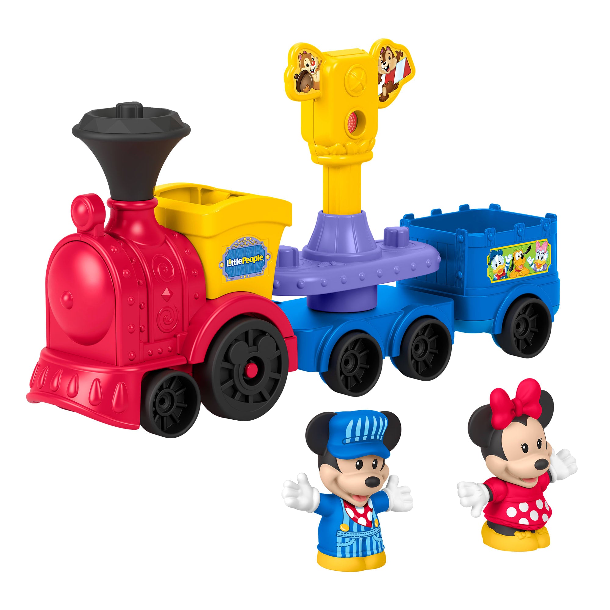 Image of Little People Disney Jr Mickey & Minnie Musical Train 