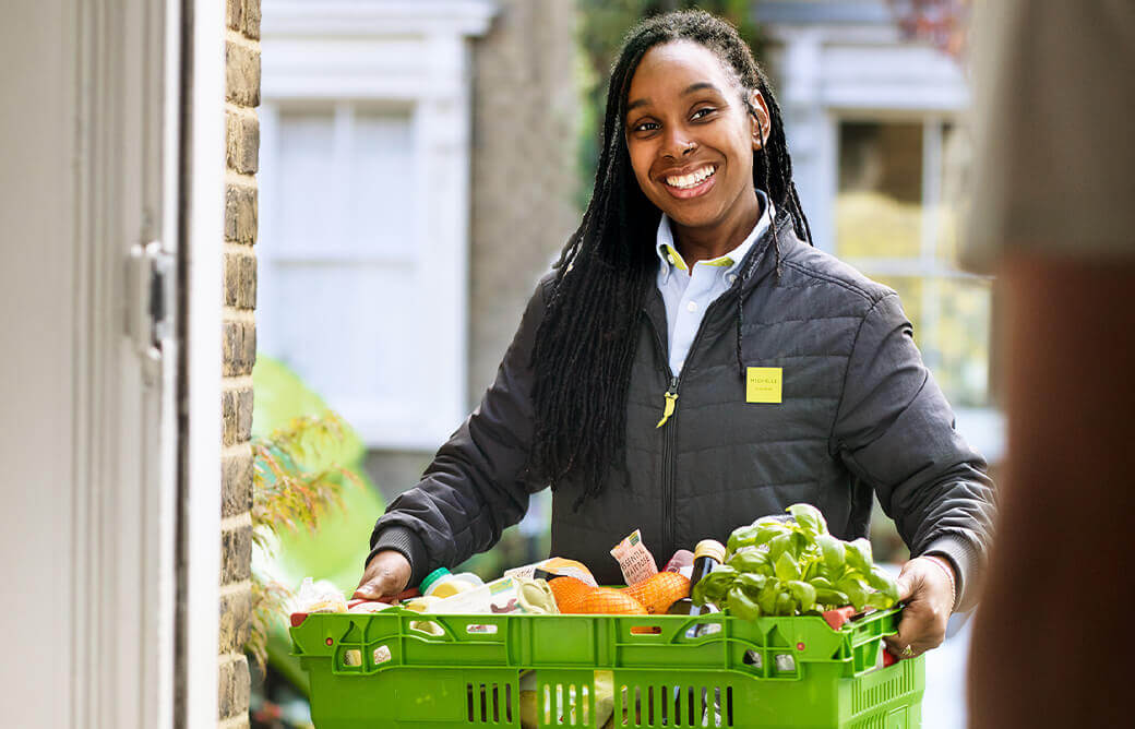 Waitrose delivery worker