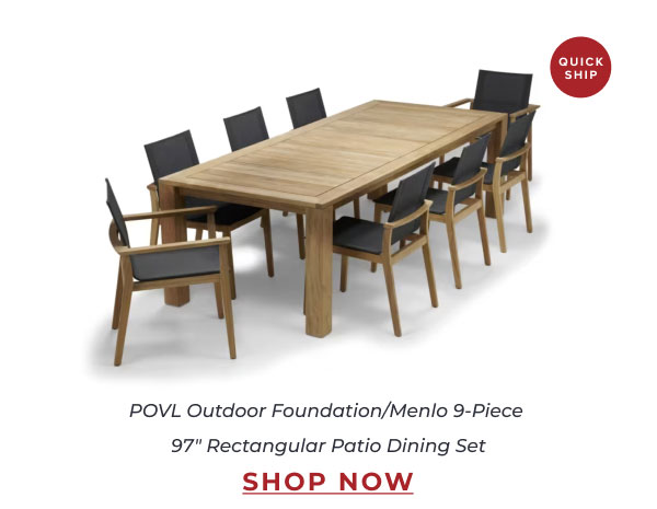 POVL Menlo Dining Set