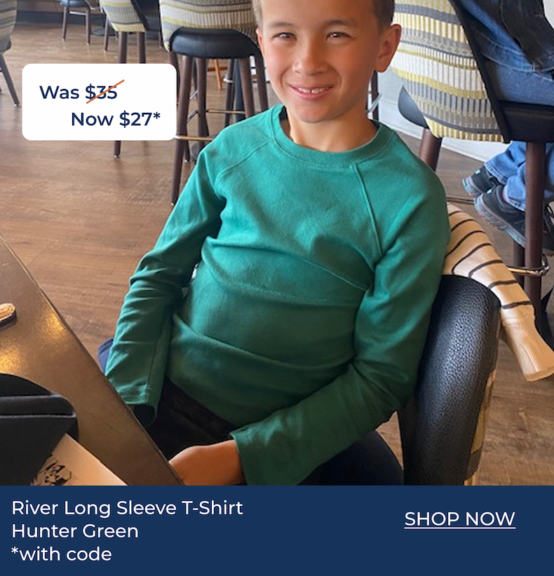 Organic River Long Sleeved T-shirt from Jackalo