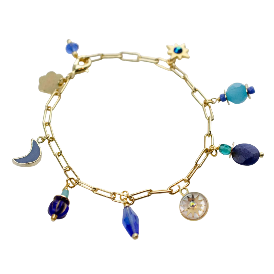 Image of Zodiac Water Sign Charm Bracelet