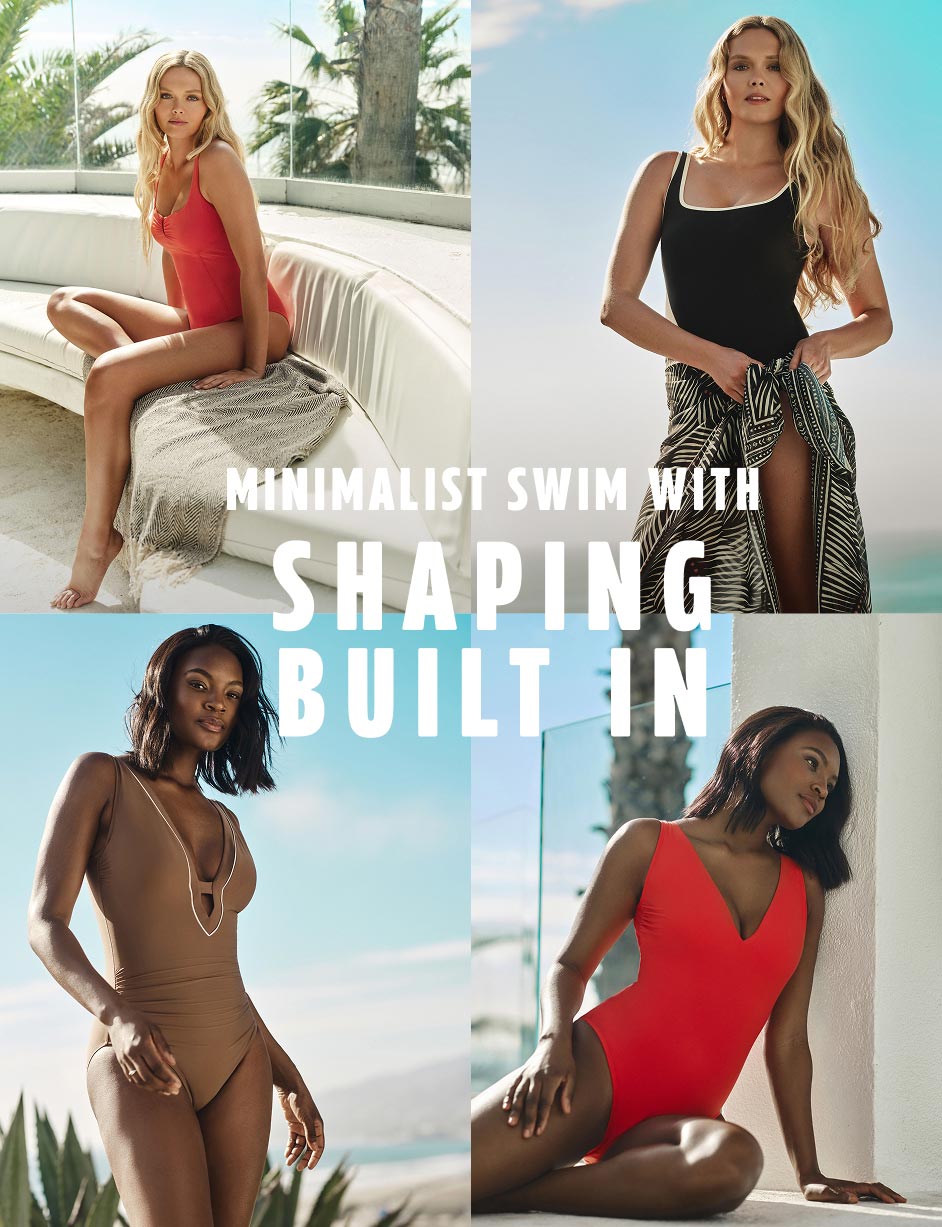 MINIMALIST SWIM WITH SHAPING BUILT IN