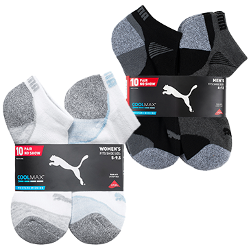 PUMA Men's AND/OR Women's No Show Sock