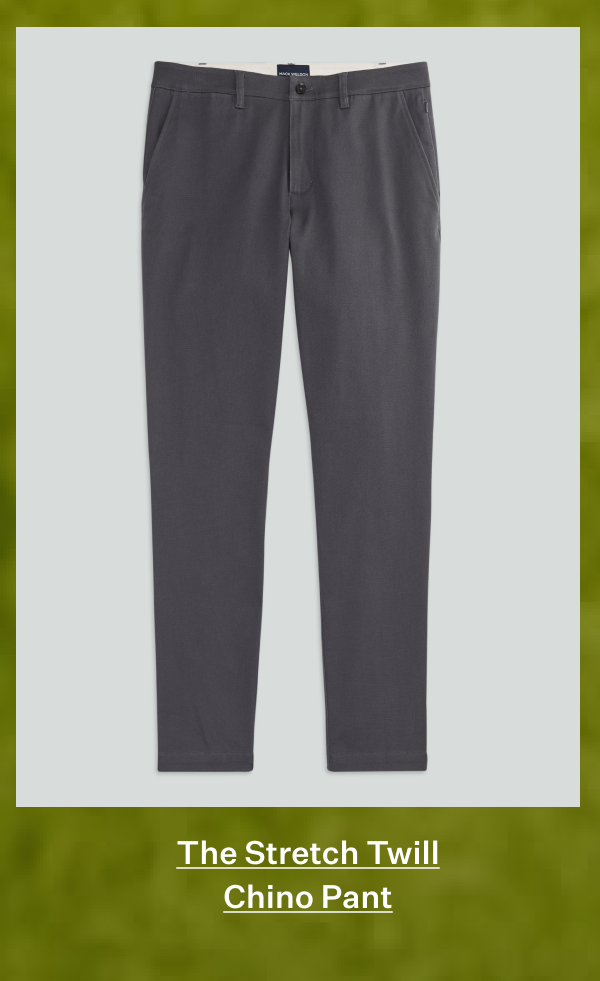 Stretch Twill Chino Pant