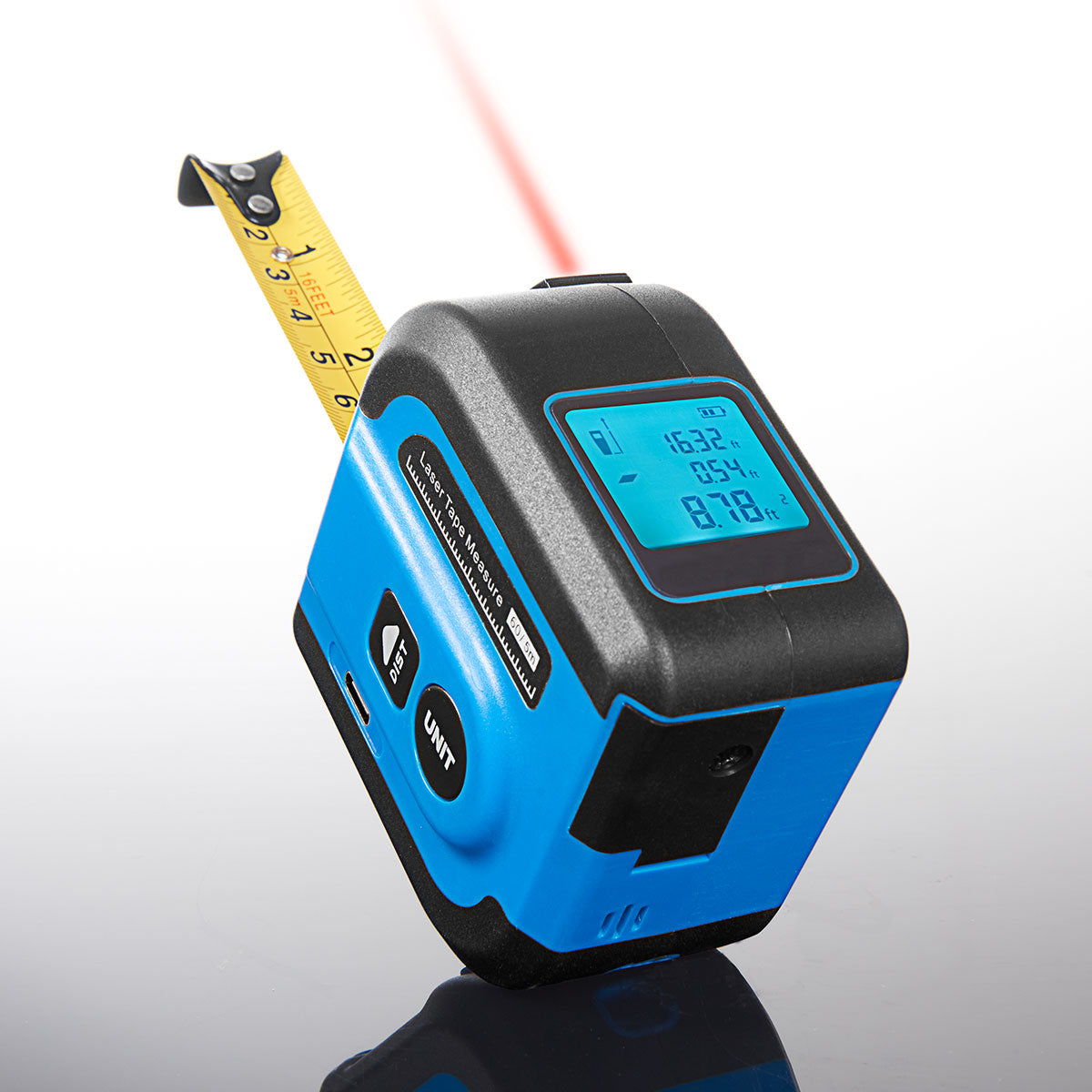 Image of 2-in-1 Digital Laser Tape Measure by Sharper Image