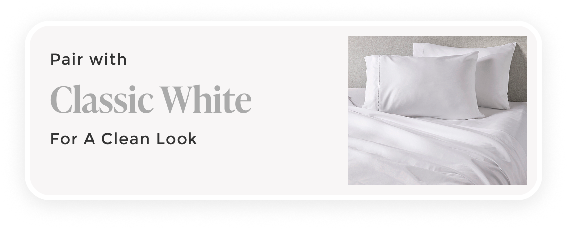 Pair with classic white
