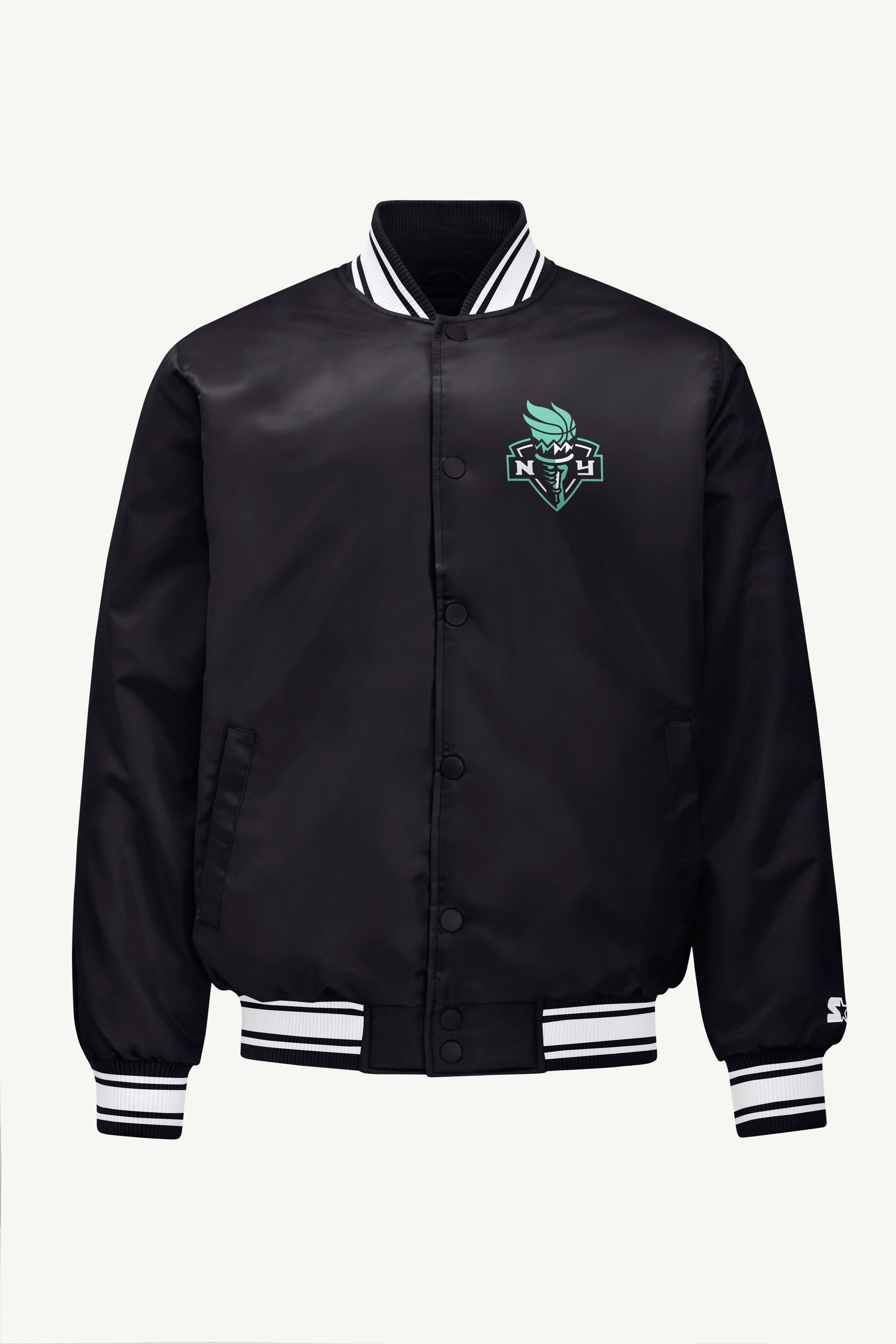 Image of MENS WNBA NEW YORK LIBERTY VARSITY JACKET