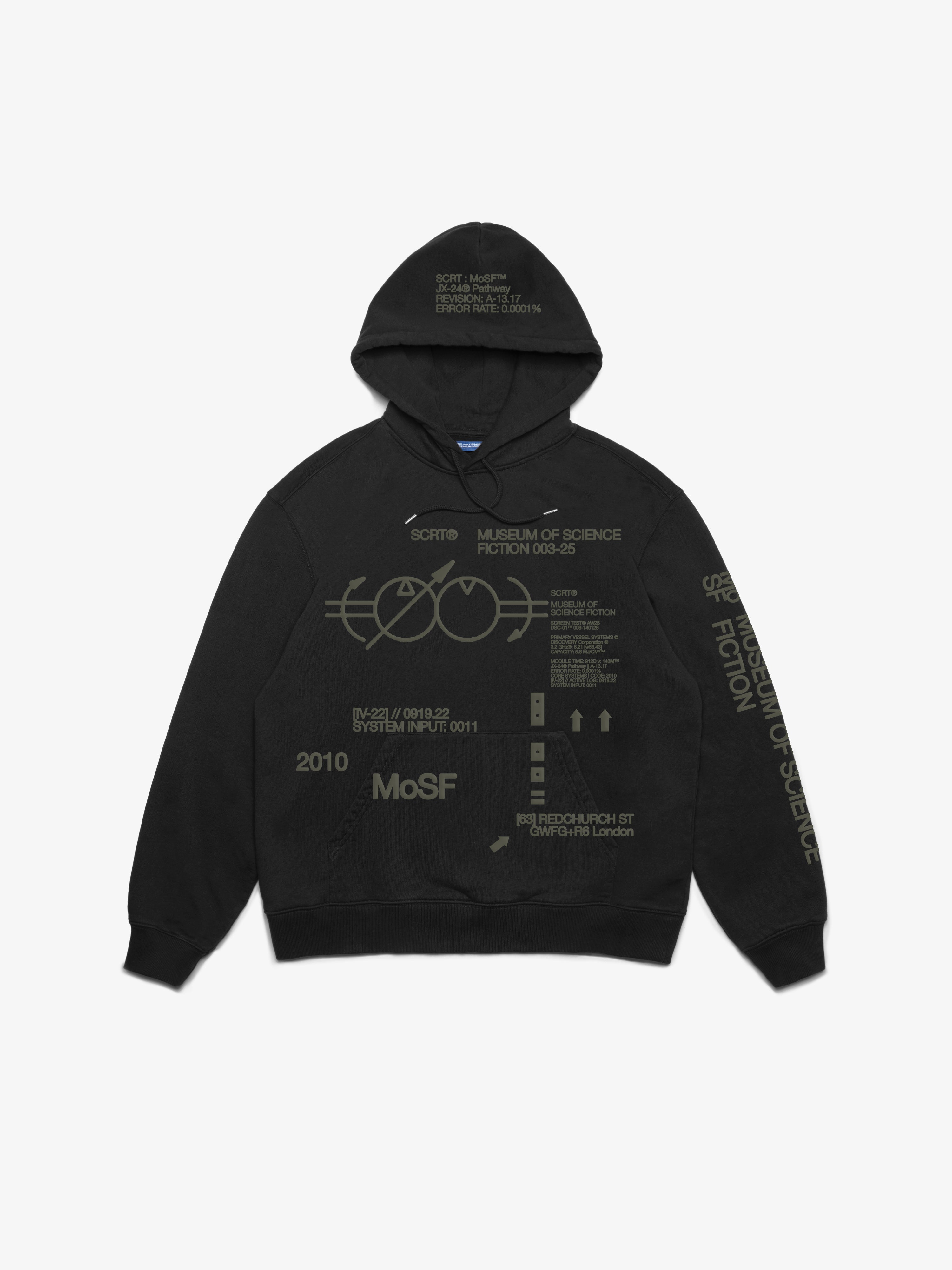 Image of MoSF Primary Vessel Hoodie - Black
