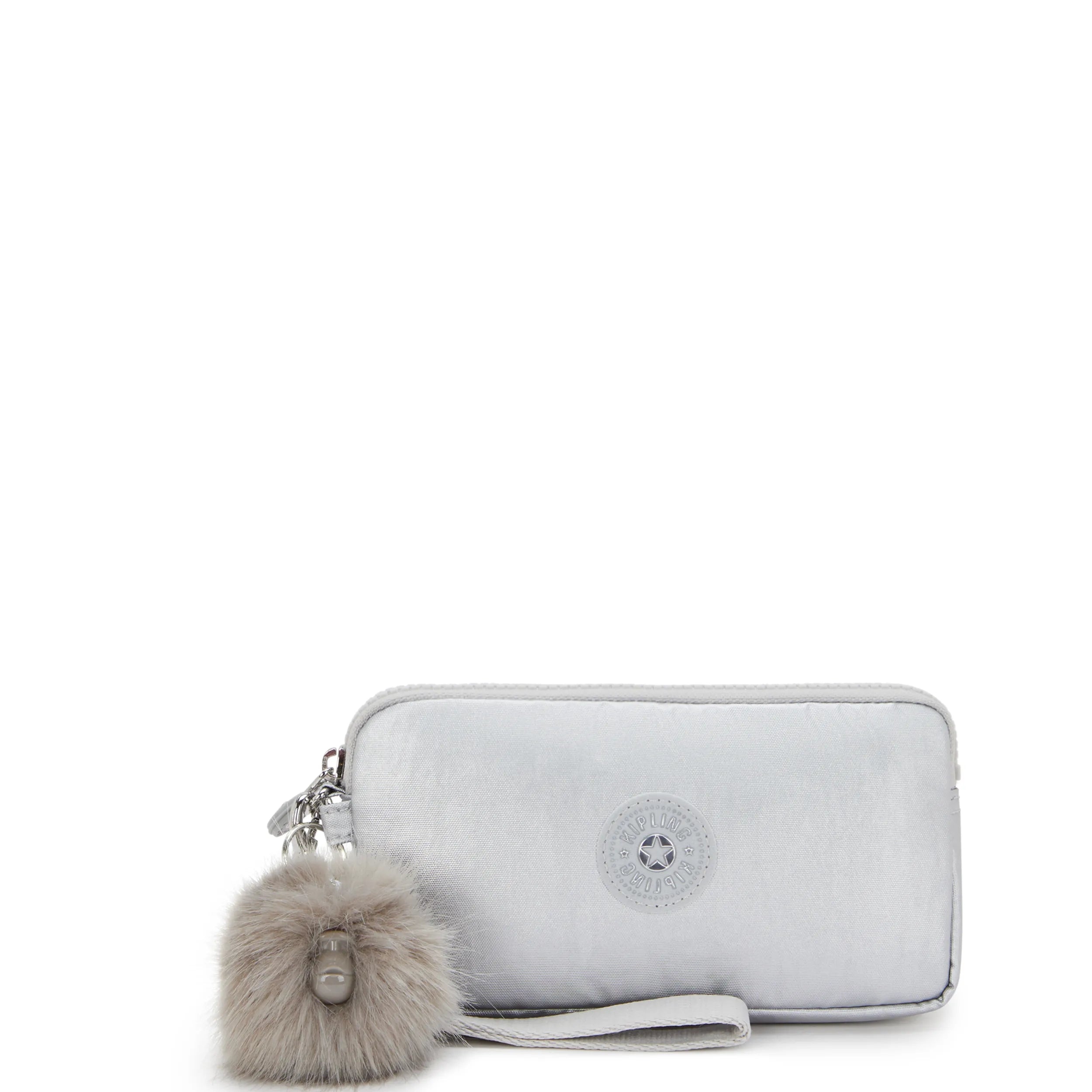Lowie Metallic Wristlet Wallet-Platinum Metallic Print