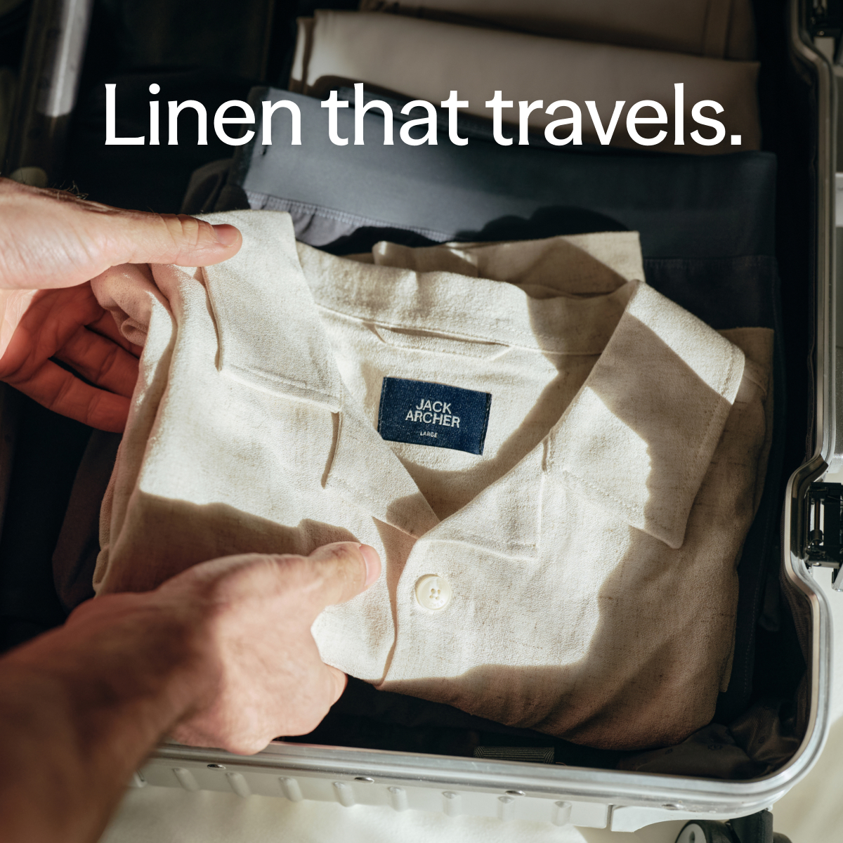Linen that travels.