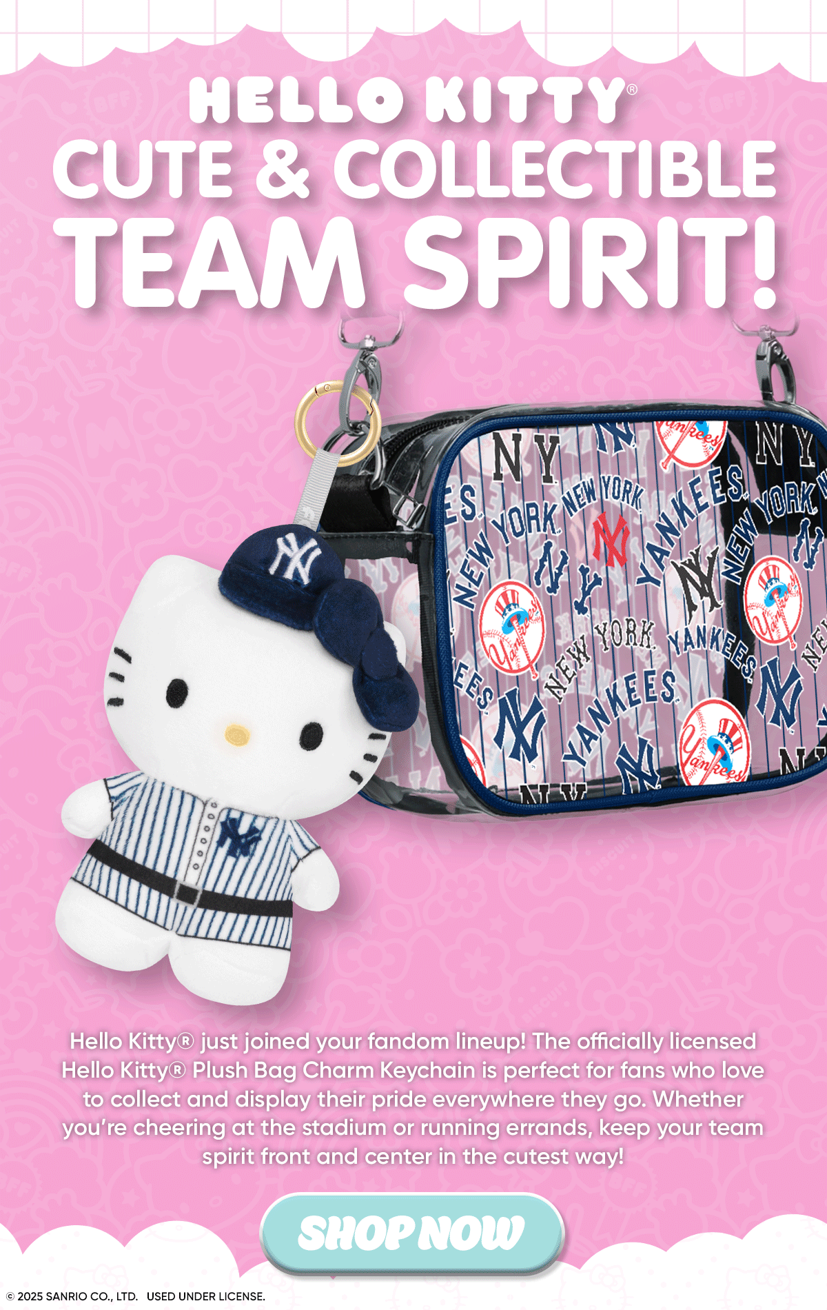 Shop New Hello Kitty® Bag Charm Keychains!