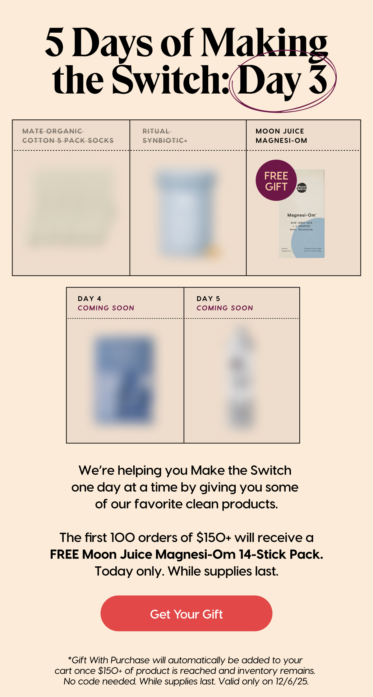 5 Days of Making the Switch: Day 3