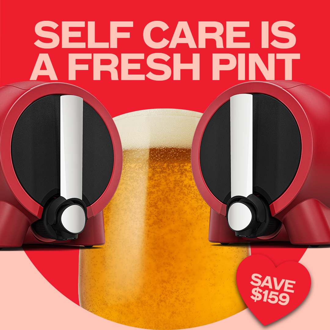 FREE BEER MACHINE, SAVE $159, WHILE STOCKS LAST