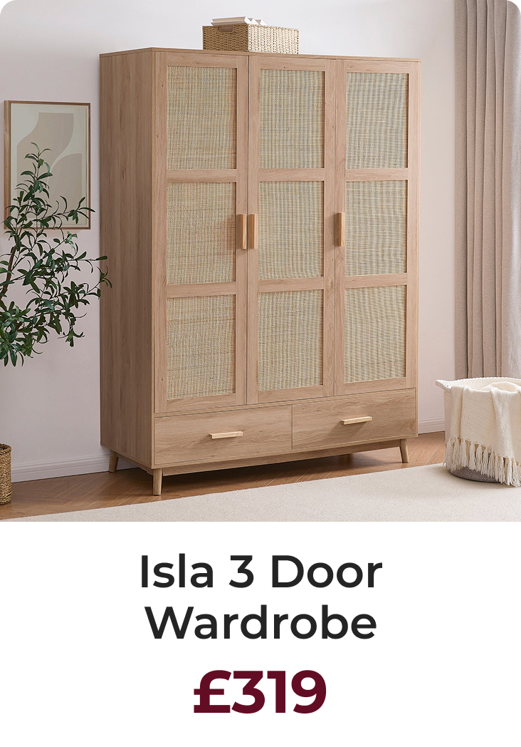 Isla 3 Door Wardrobe