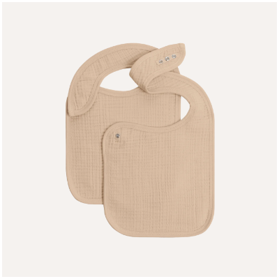 Shop 2-Pack Muslin Bib Set