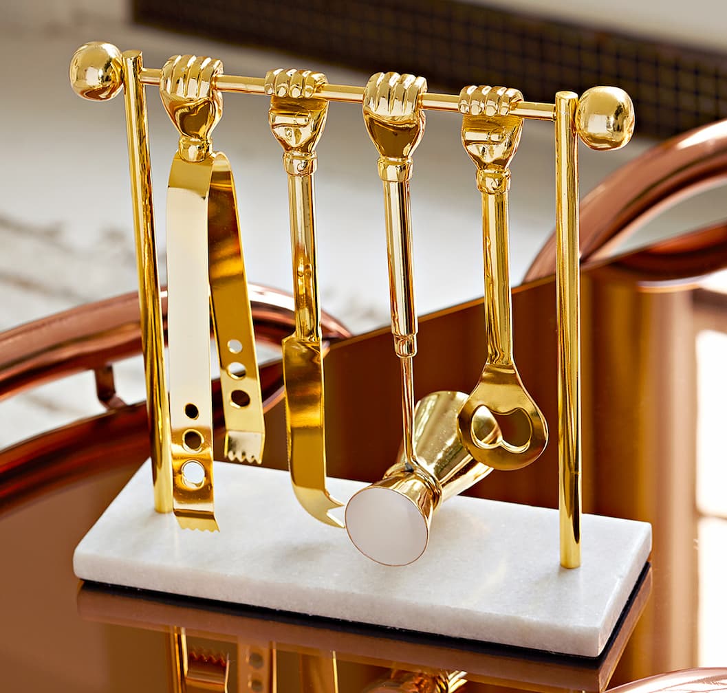 Barbell Barware Set