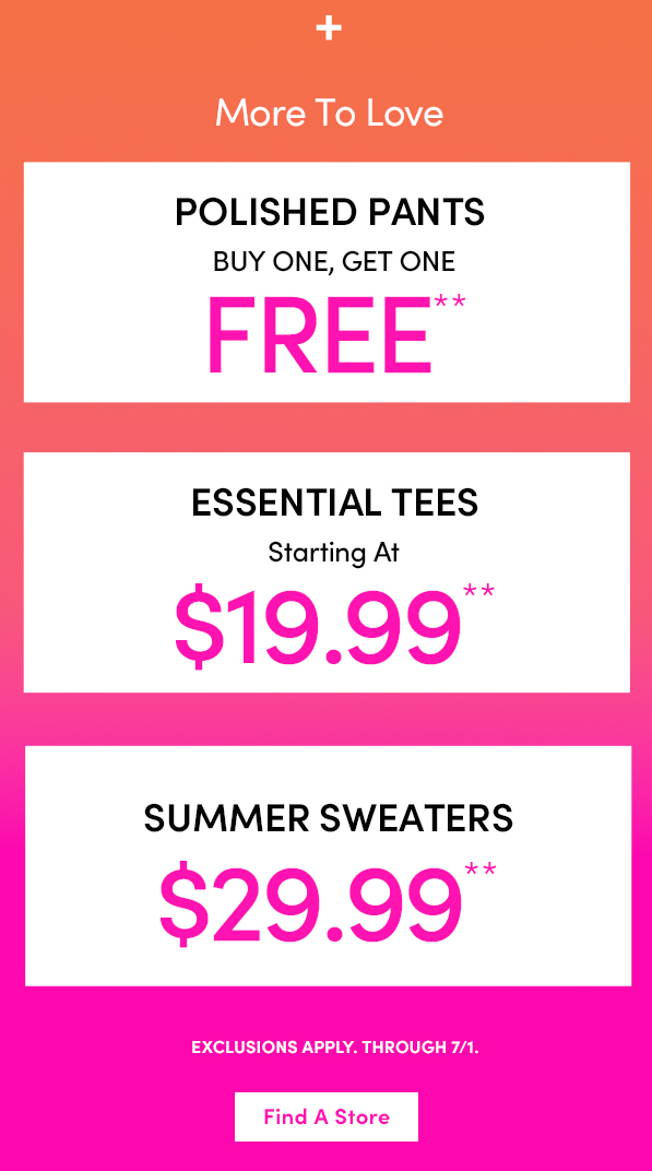 BUY ONE, GET ONE