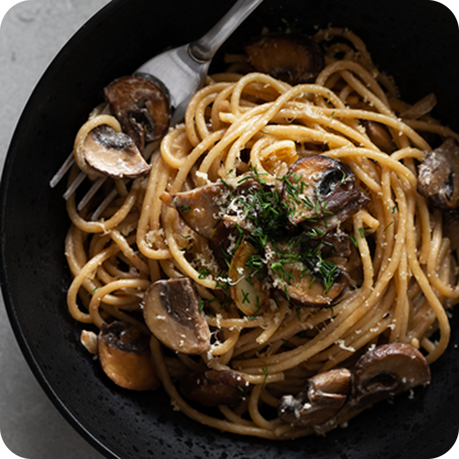 Creamy One Pot Mushroom & Miso Pasta