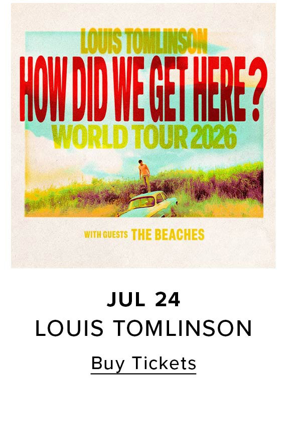 Louis Tomlinson | Buy Tickets