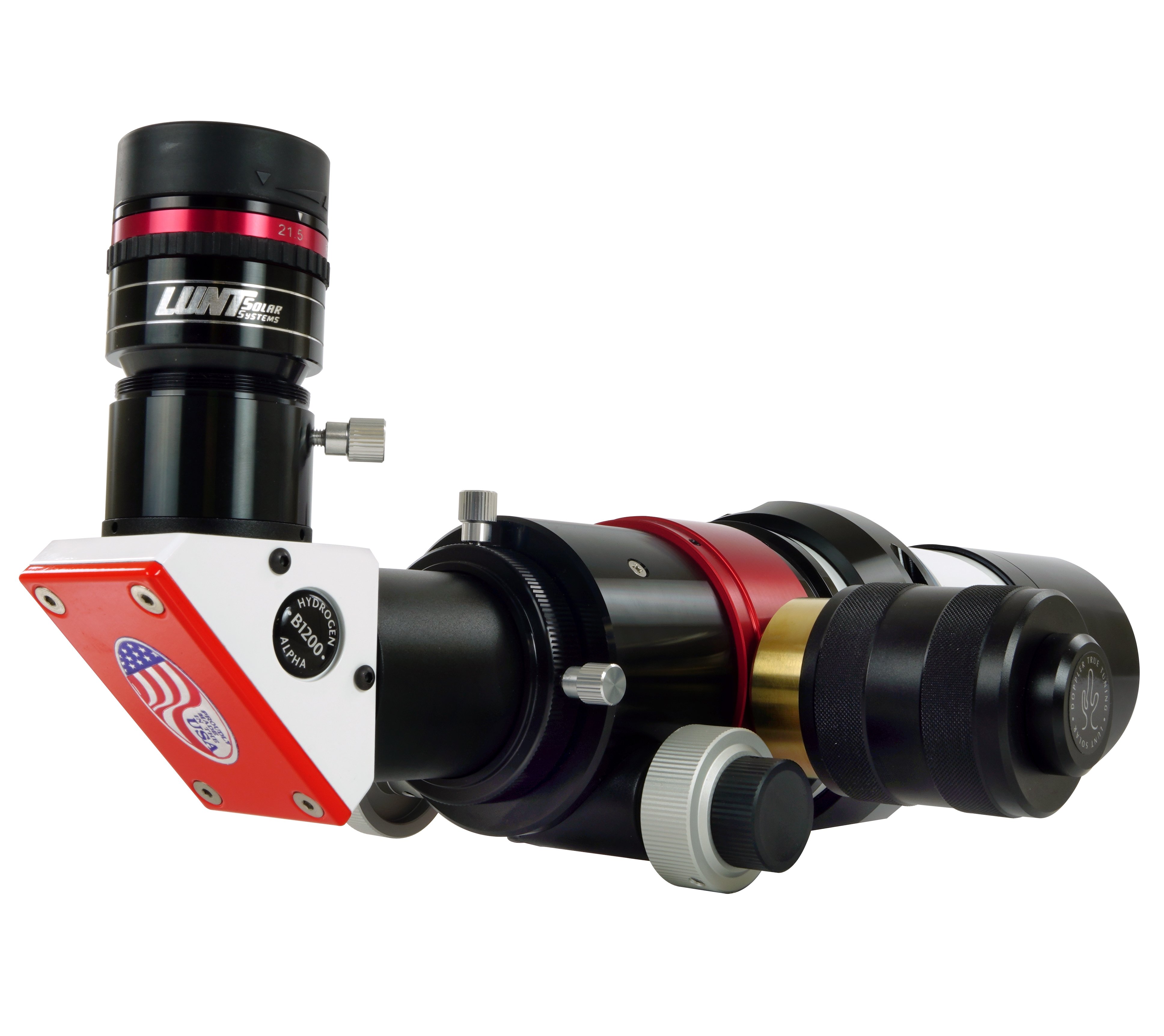 Lunt Solar System - LS60MT Modular H-Alpha Optical Tube Assembly with B1200 Blocking Filter and 2" Rack and Pinion Focuser - Pressure Tuned