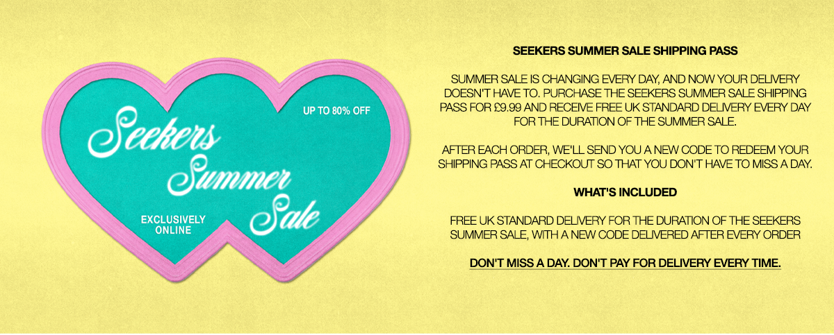 Seekers Summer Sale Shipping Pass