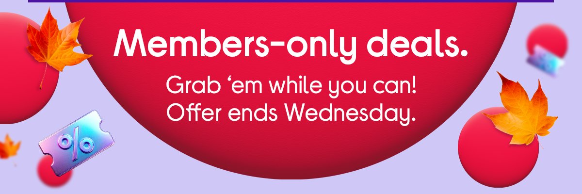 Exclusive deals end soon