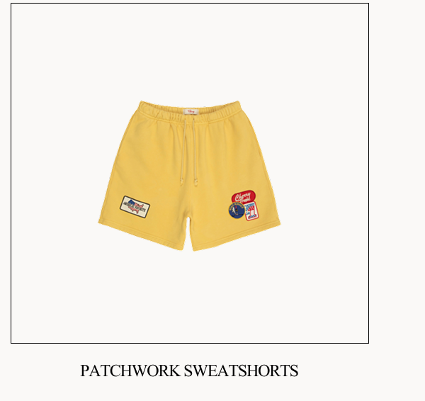 Patchwork Sweatshorts