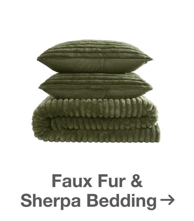 Save on Faux Fur and Sherpa Blankets