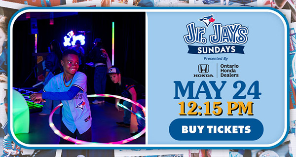 Jr. Jays Sundays on May 24 - Buy Tickets