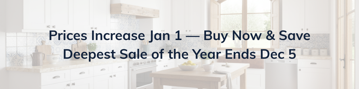 Secure today's prices before they go up