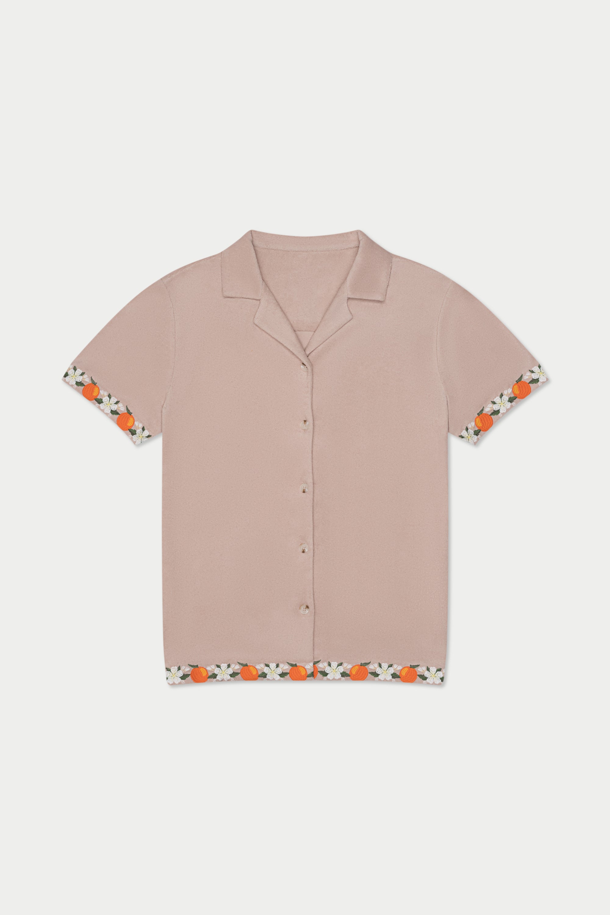 Image of Orange Terry Shirt