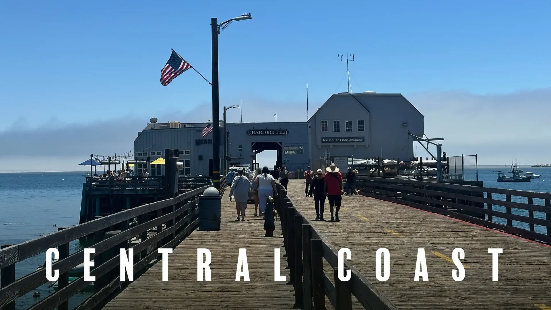 A pier in California's Central Coast