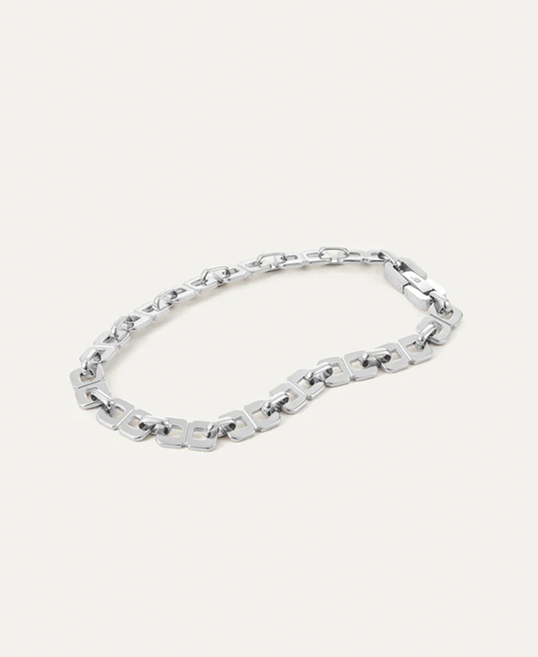 rome anklet silver