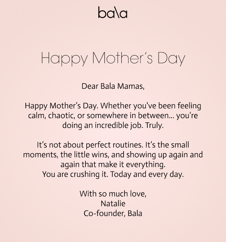 Bala | Happy Mother's Day