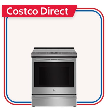 GE Profile 30-inch 5.3 cu. ft. Induction Slide-in Range with Convection, No Preheat Air Fry, WiFi