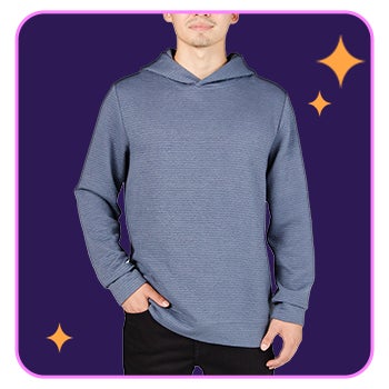 Infinity Men's Textured Jacquard Hoodie