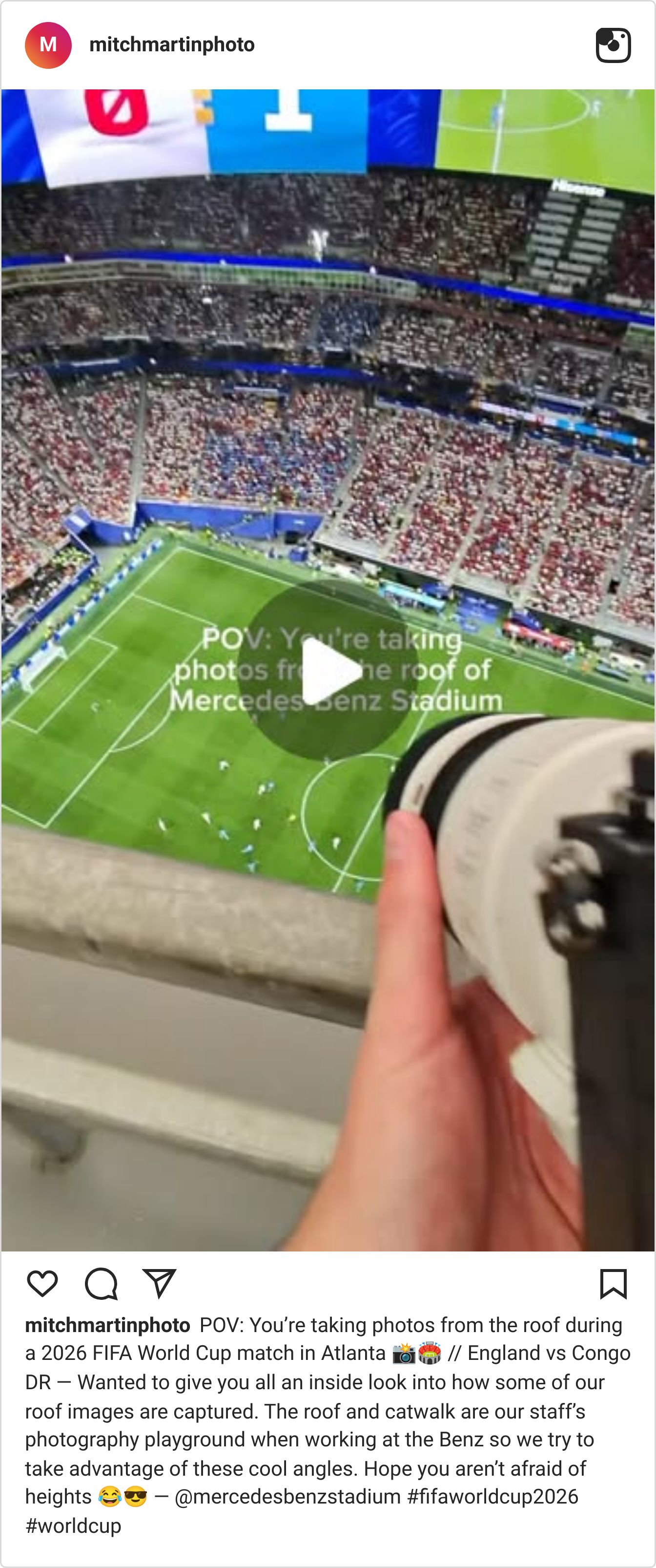 Instagram reel screenshot