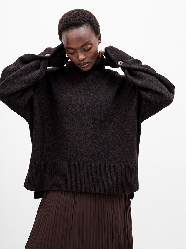 Kezia Recycled Roll Neck Jumper