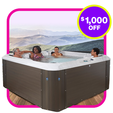 Evolution by Strong Spas Monarch 90-Jet, 7-Person Acrylic Spa
