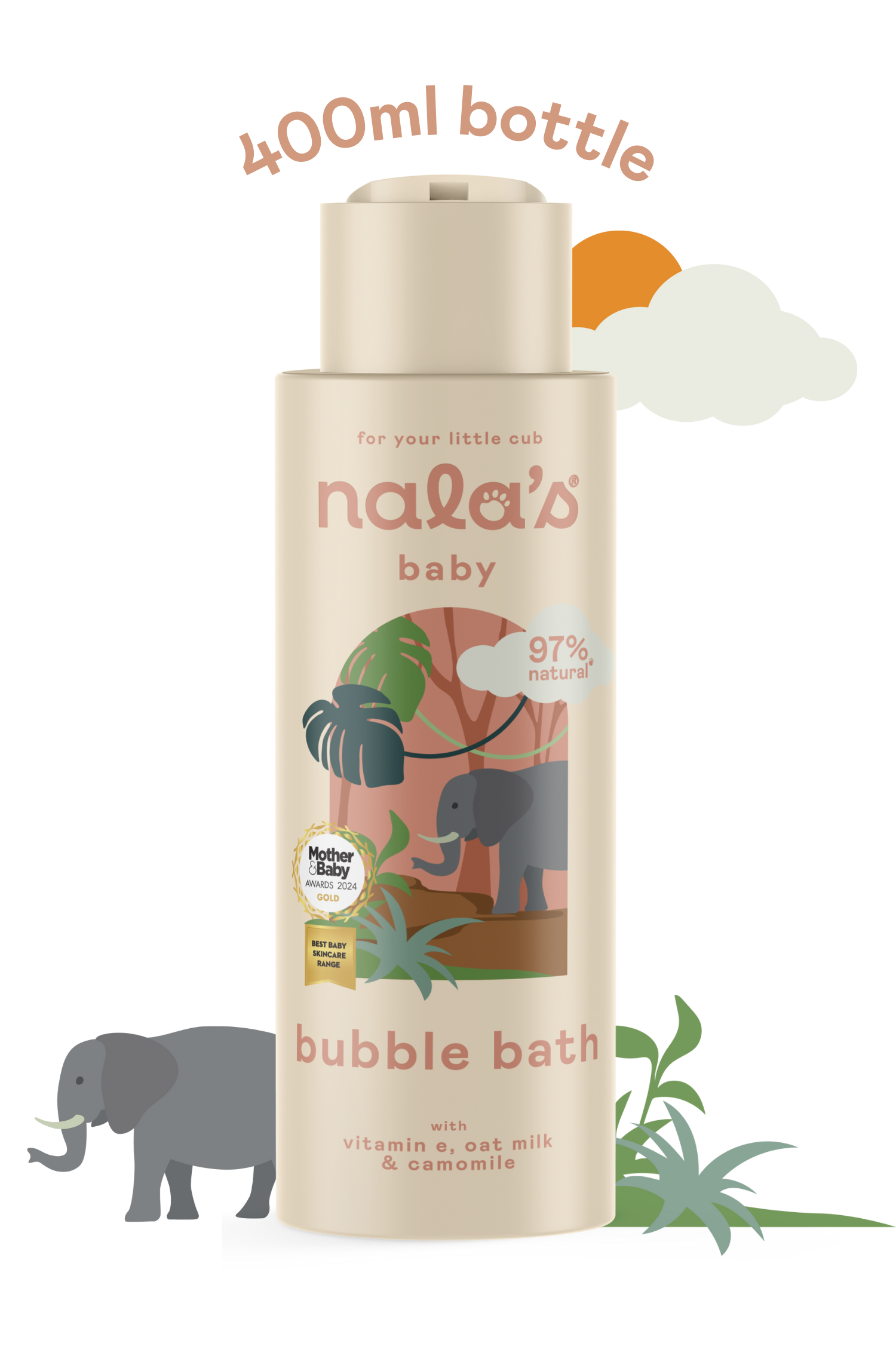 Image of Nala's Baby Bubble Bath 400ml