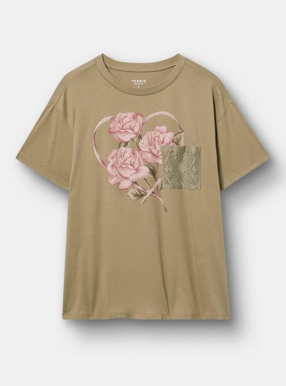 Relaxed Heritage Jersey Pocket Tee