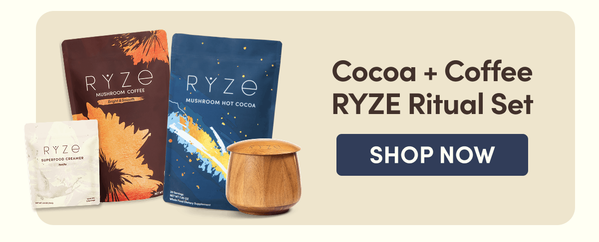 Cocoa + Coffee RYZE Ritual Set | Shop Now