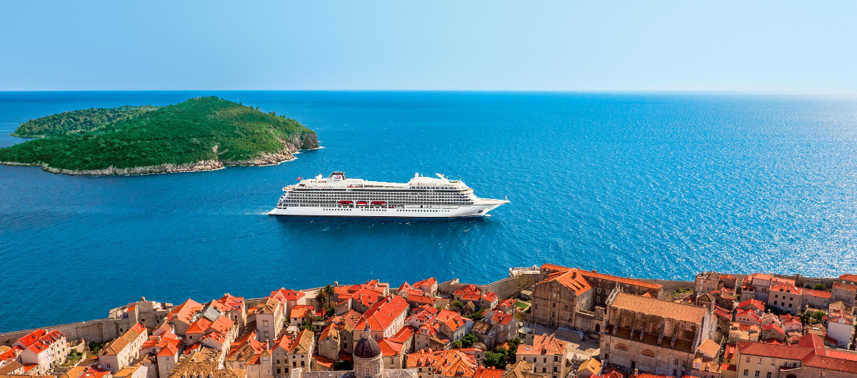 Sea Green Island Cityscape Dubrovnik