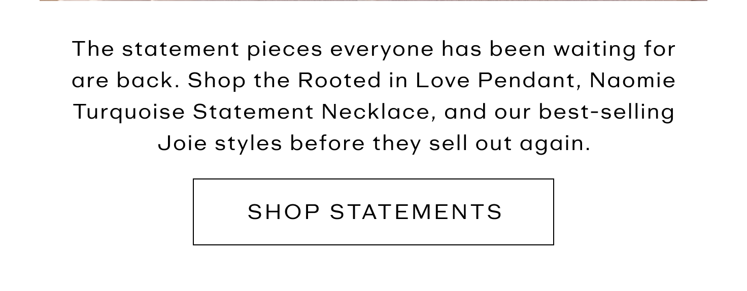 Shop Statements