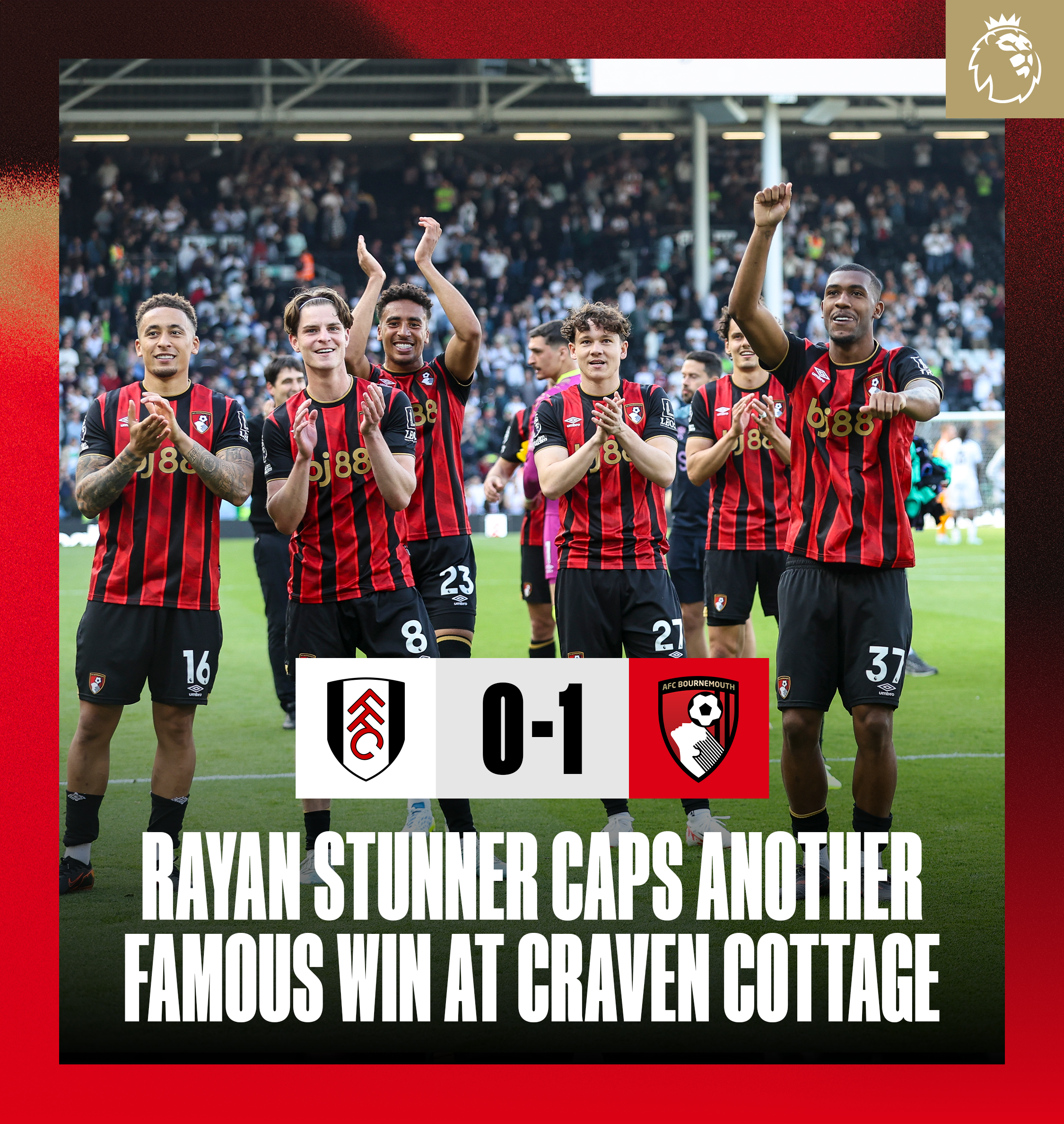 FULHAM 0-1 AFC BOURNEMOUTH