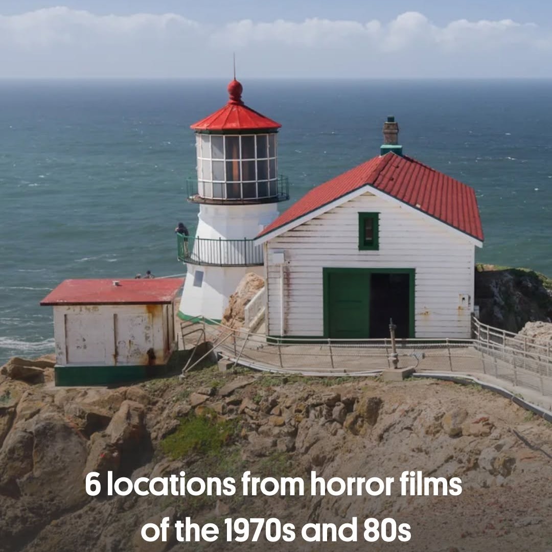 6 locations from horror films of the 1970s and 80s.
