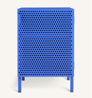 Habitat Landan 1 Door Bedside Table - Blue