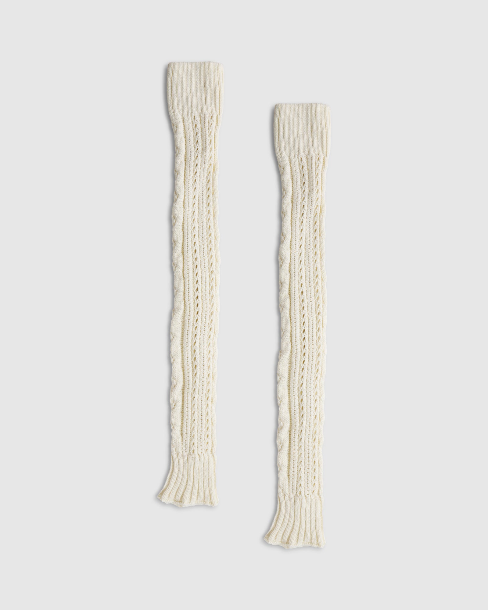 Image of City Cool Leg Warmers - Natural