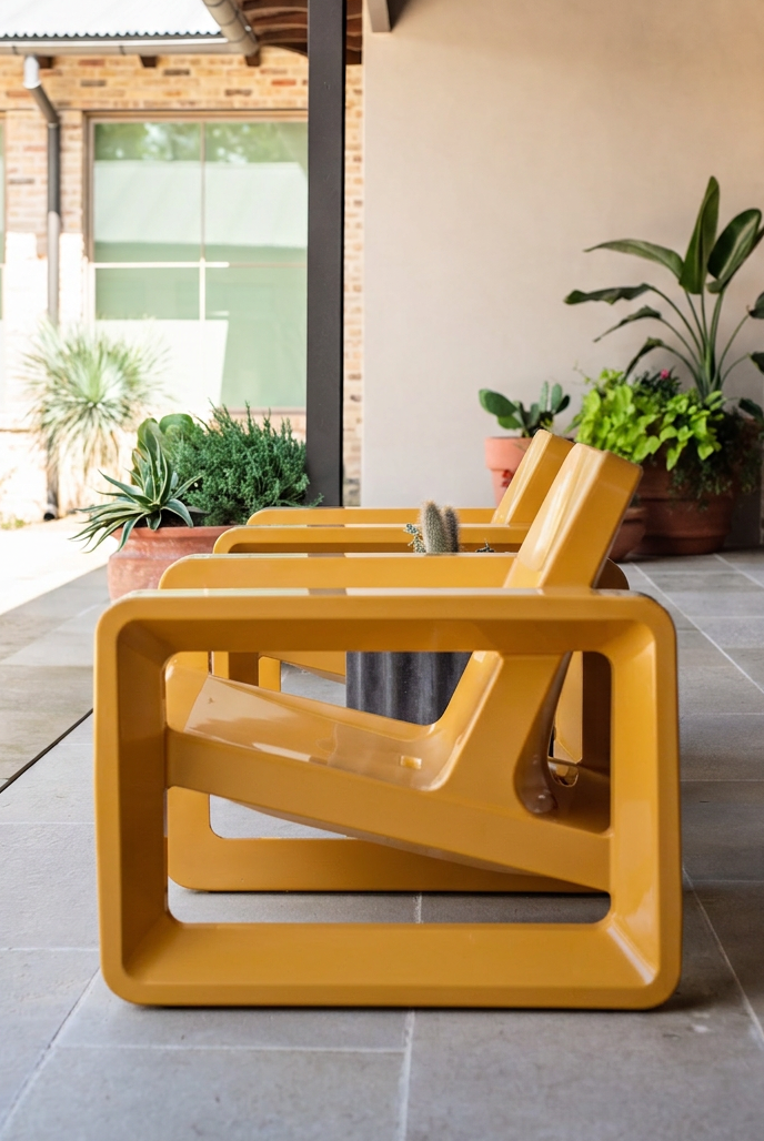 Deck Lounge Chairs on Deck