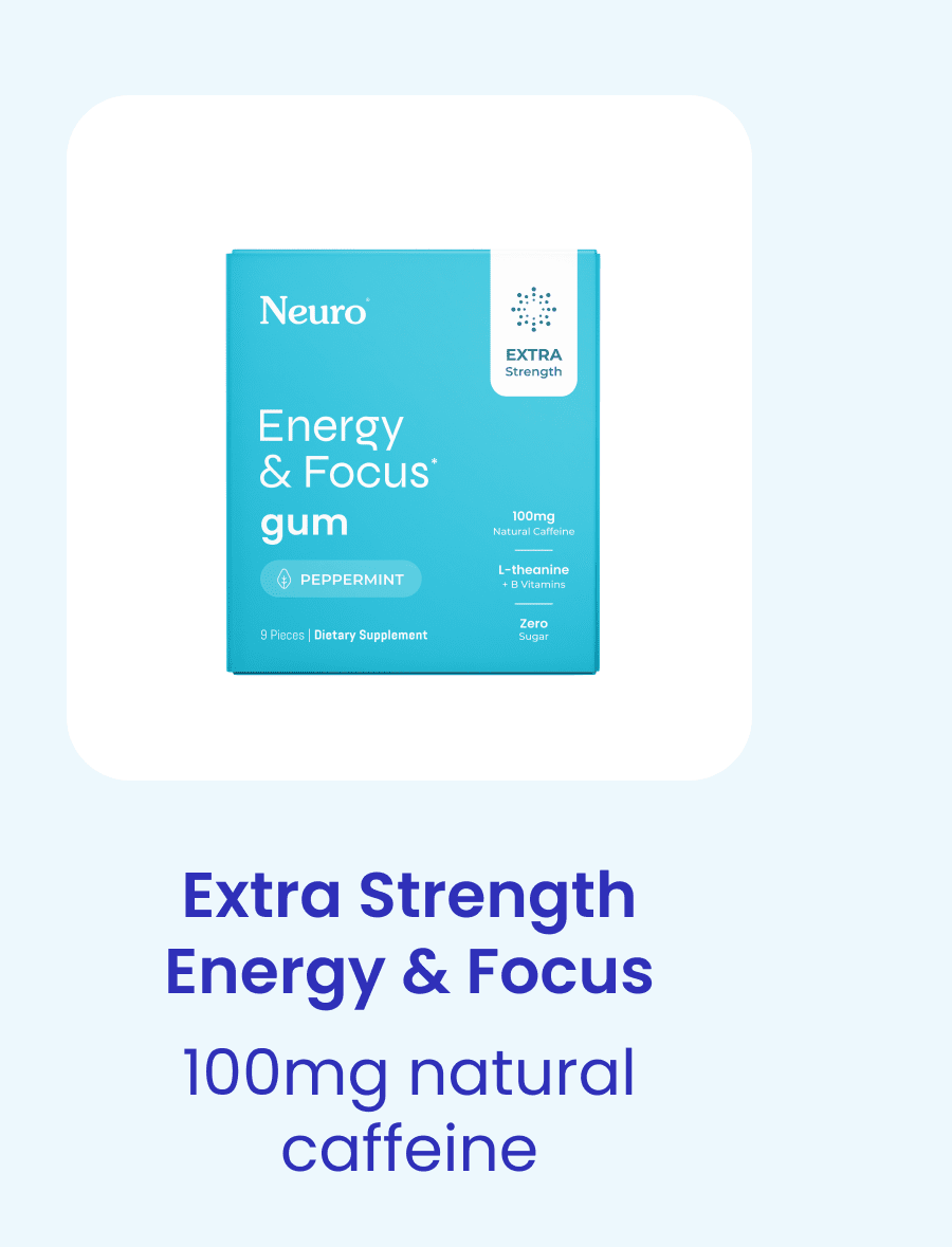 Extra strength energy & focus